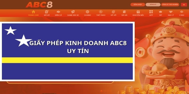 Giấy phép hoạt động nhà cái abc8